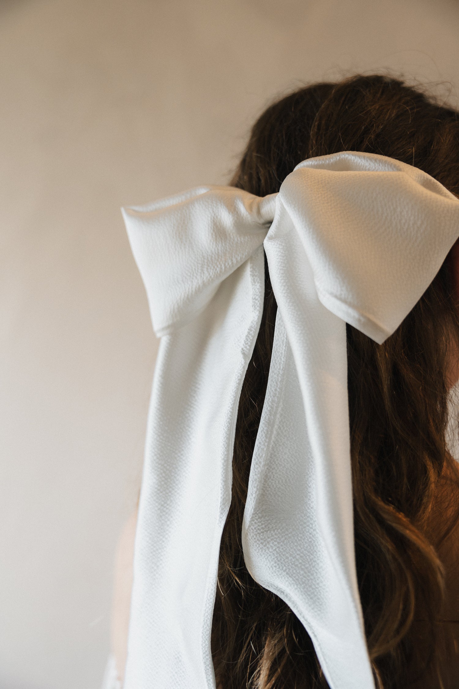 Margaux silk bow