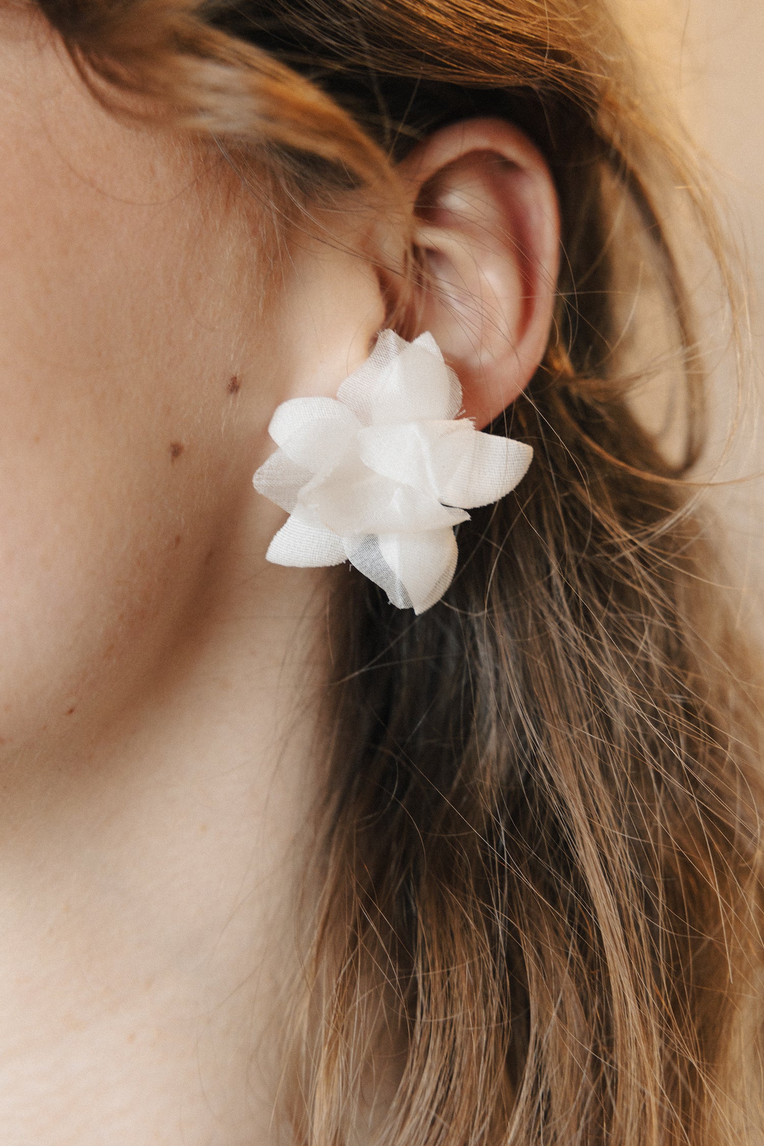 Flora - Silk Flower Earrings
