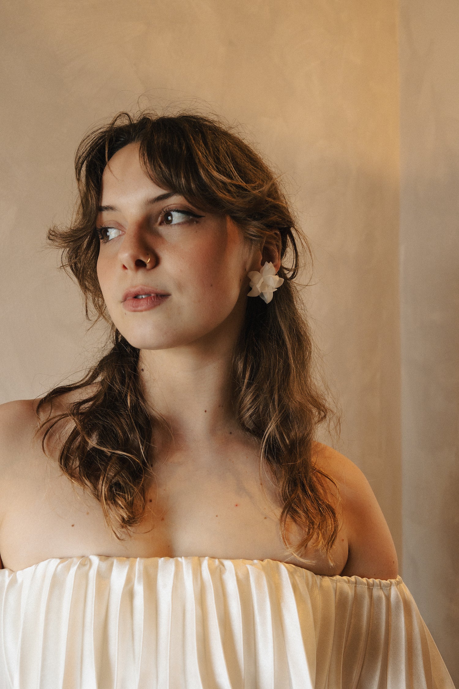 Flora - Silk Flower Earrings