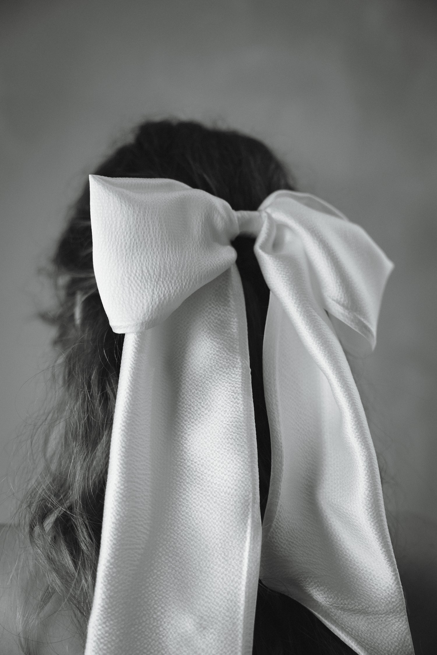 Margaux silk bow