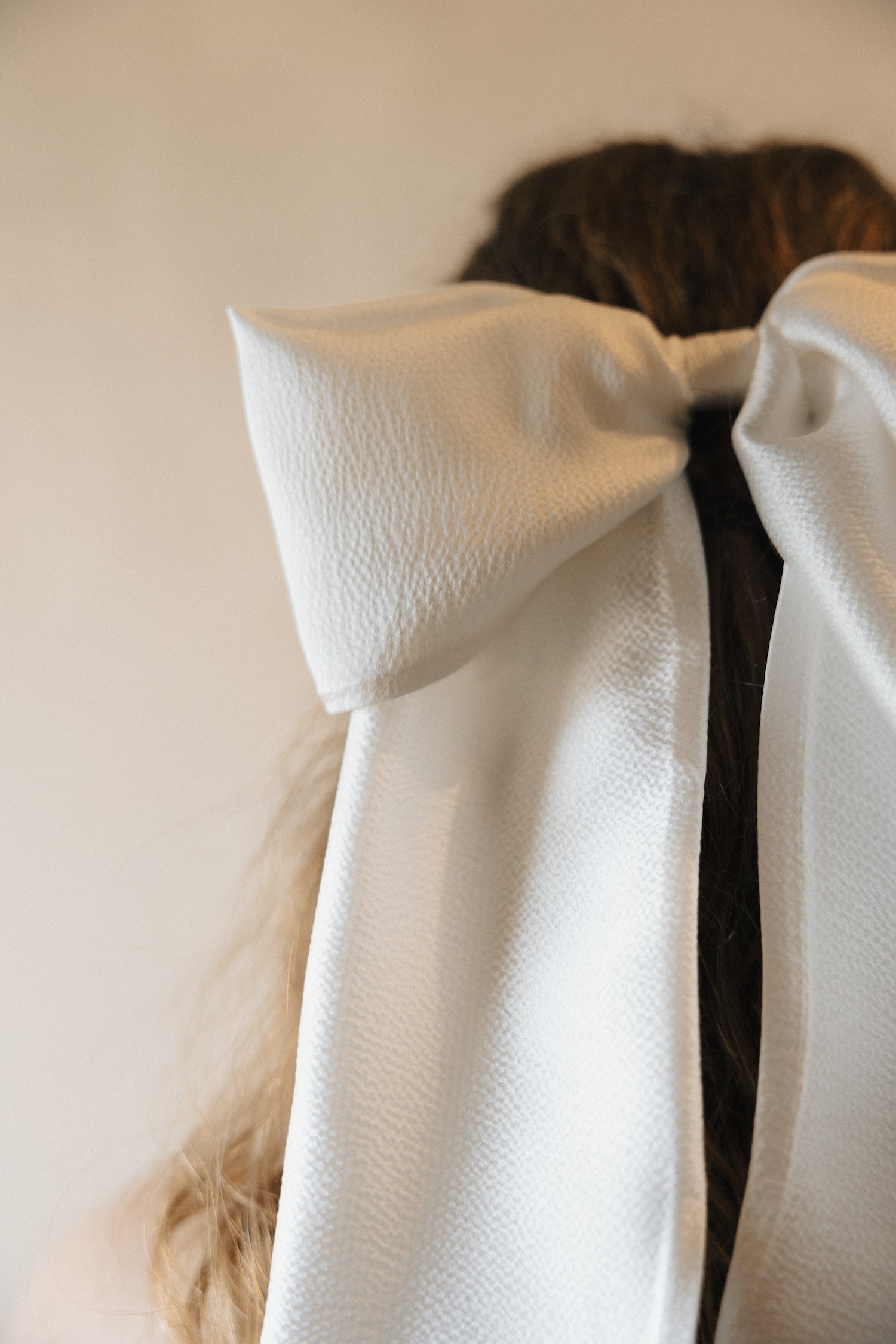 Margaux silk bow